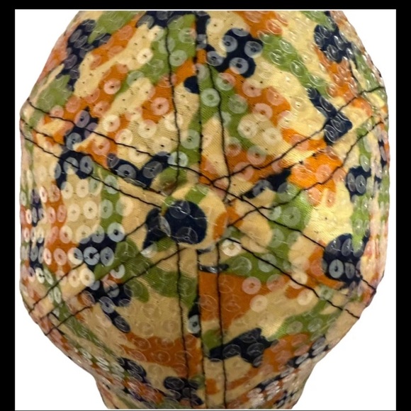 Women's Camouflage Sequins Baseball Cap Hat Adjustable Strap Spring Summer - Picture 2 of 7